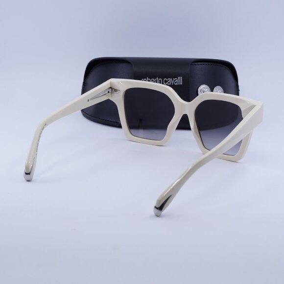 Final Price! Roberto Cavalli SRC002S 09X7 Beige/Grey Sunglasses - Picture 10 of 10